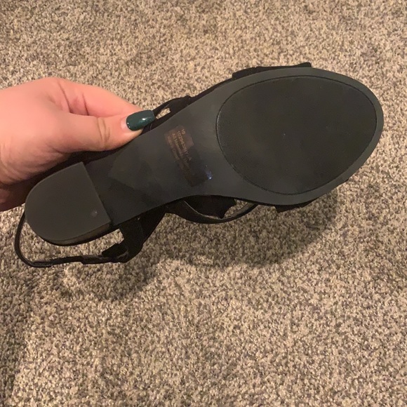 Maurices Black Strap Heel - Picture 4 of 4